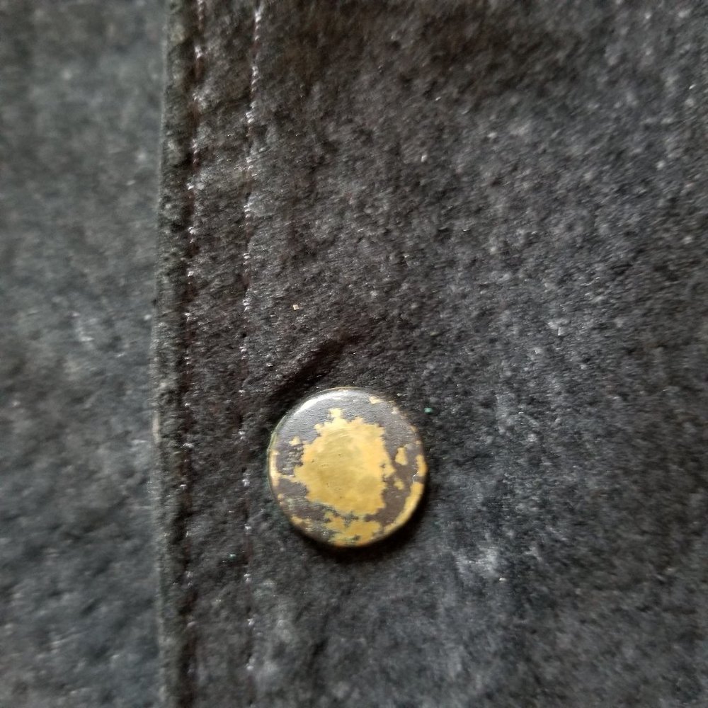 Authentic NRA Gear XXXL Leather Suede Vest Concealed Carry Men's Distressed - Picture 6 of 12